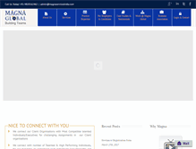 Tablet Screenshot of magnaglobalhr.com